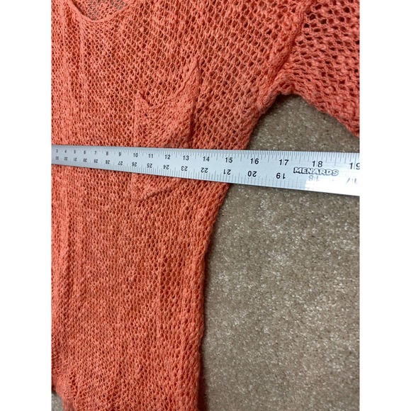 American Eagle Crochet Long Sleeve Top Size Medium - Picture 5 of 5